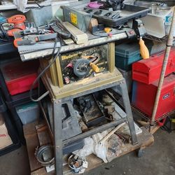 10" Saw Table And Wood Trimmer 