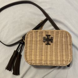 Tory Burch McGraw Wicker Bag