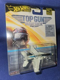 Hot Wheels Pop Culture Top Gun  Maverick F/A-18E Super Hornet Fighter Jet 2024!!