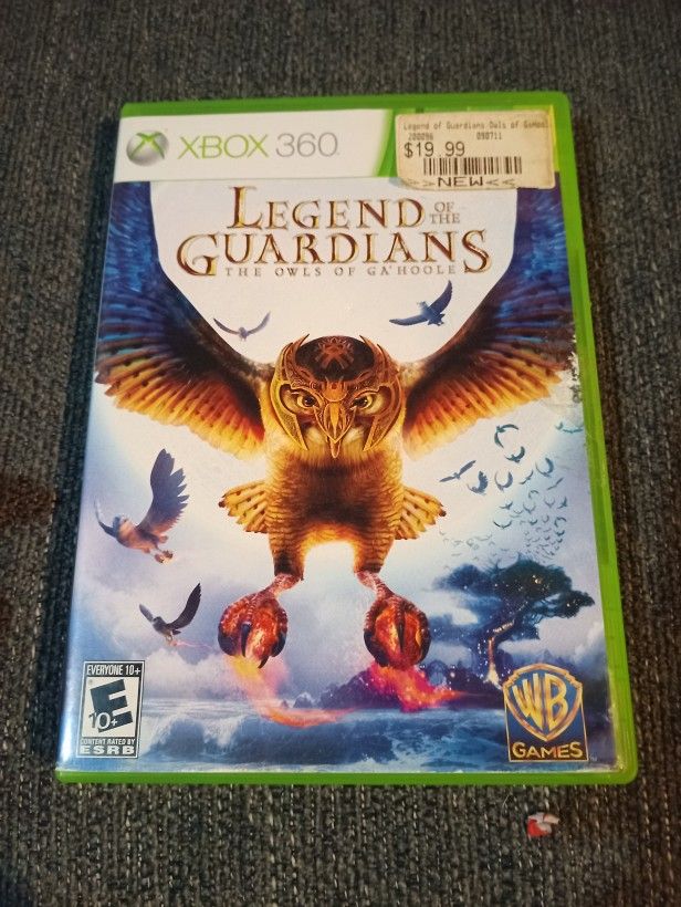 Xbox 360 Legend Of The Guardians Pre Owned