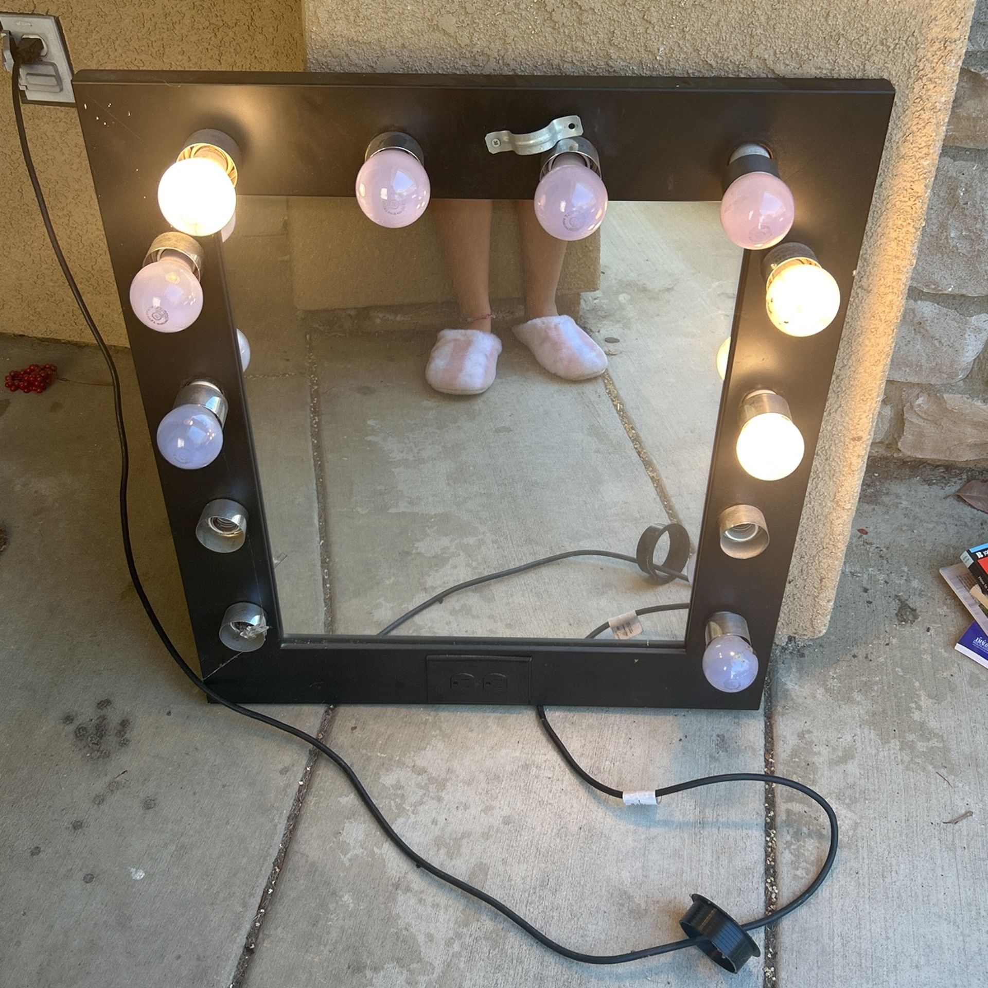 Brown Vanity Mirror