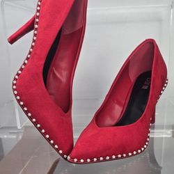 Bar lll Binsa Ball & Chain Pumps Heels Womens Size 9 