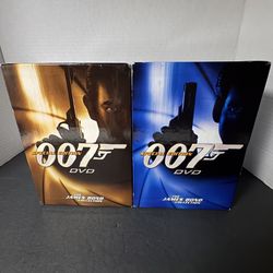James Bond 007 Collection DVD Box Set Vol 1 & 2 MGM Complete 14 Movie Lot