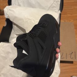 Jordan 4s Black Cats (Size 12)