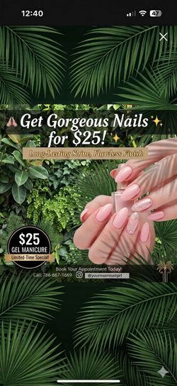 Gel manicure