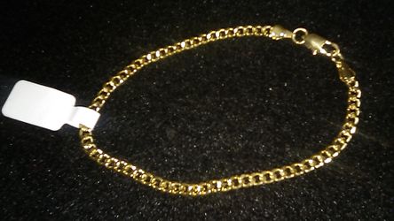 Gold Link Bracelet