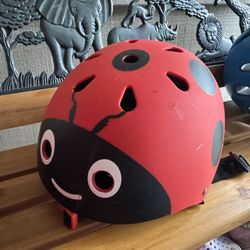 Ladybug kid helmet