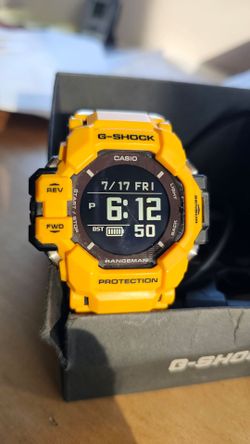 Casio G-SHOCK Rangeman GPR-H1000 3544 Yellow GPS Smart Watch