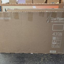43” Samsung smart 4k the frame tv 