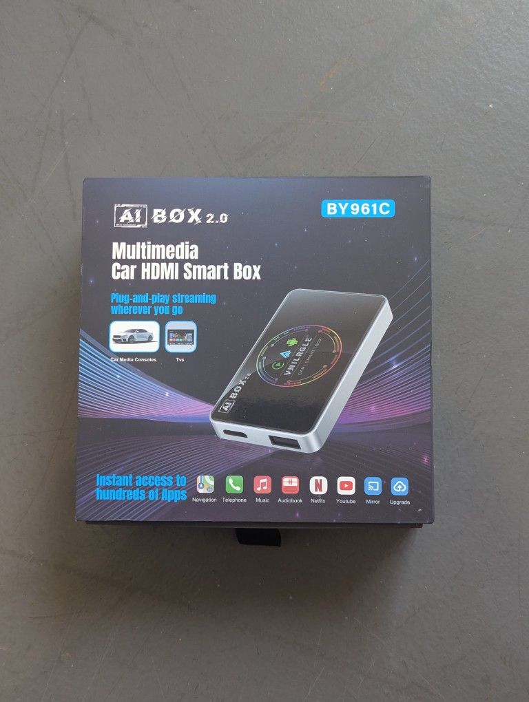 Vnilrgle AI Box 2.0 Multimedia Car HDMI Smart Box