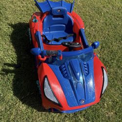 Spider man power Wheel car