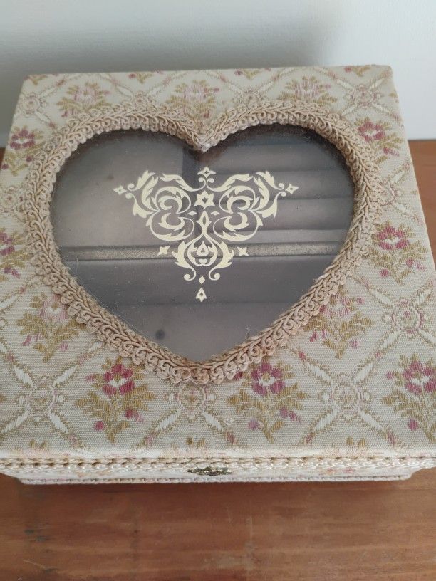 VINTAGE SCHMID 1987 MUSIC JEWELRY BOX