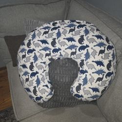 Baby pillow/ breastfeeding pillow comes with Dinosaur cover. $5