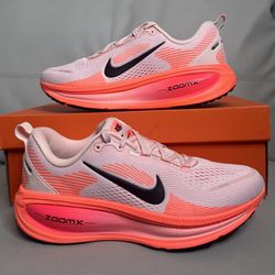 Nike Vomero 18 Pink Atmosphere Black Athletic Running Shoes Women’s Size 8.5