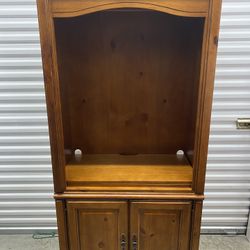 Wood Colored Bookshelf