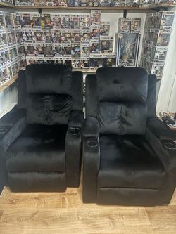 Black Recliners from Wayfair