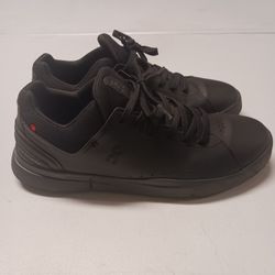 On Cloud "The Roger" Mens Sz11.5 Black Sneakers