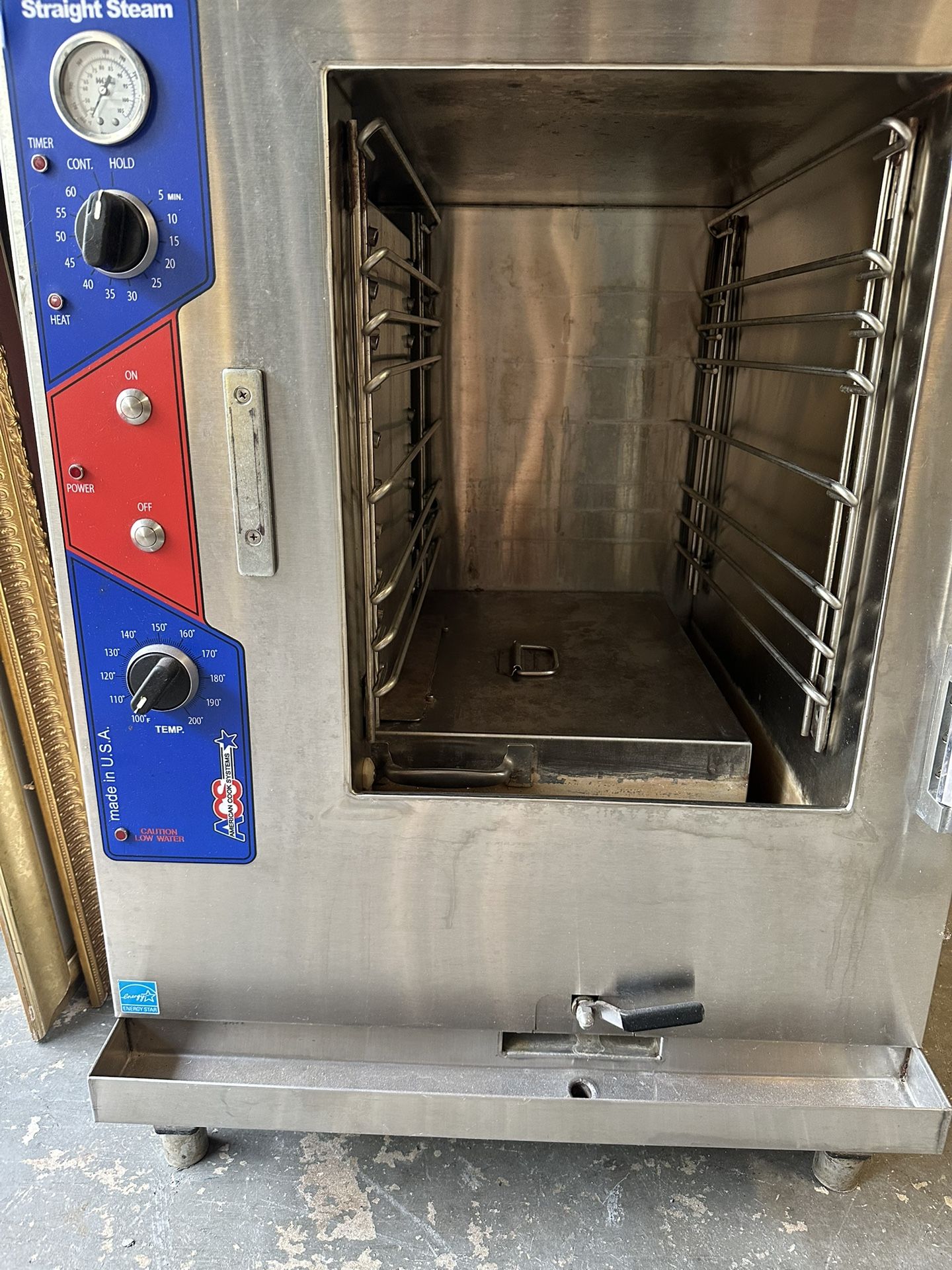 American cooking systems Double SG-6 Straight Steam