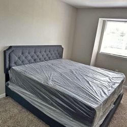 Quality Memory Foam/ Pillowtop Mattresses Available *box Spring Included *