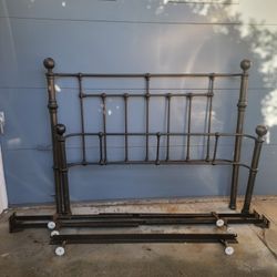 Pottery Barn Queen Bed Frame