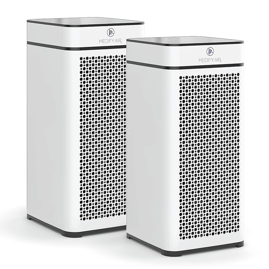 Medify MA-40 - Air purifier with True HEPA H13 filter, covers 1680 square feet in 1 h, for allergens, smoke, dust, odors and more, silent,