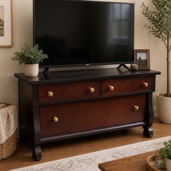 Beautiful Solid Wood Dresser / TV Console