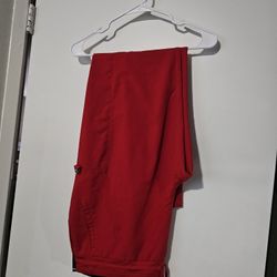 Grey's Anatomy Red Scrub Pants Size Xl