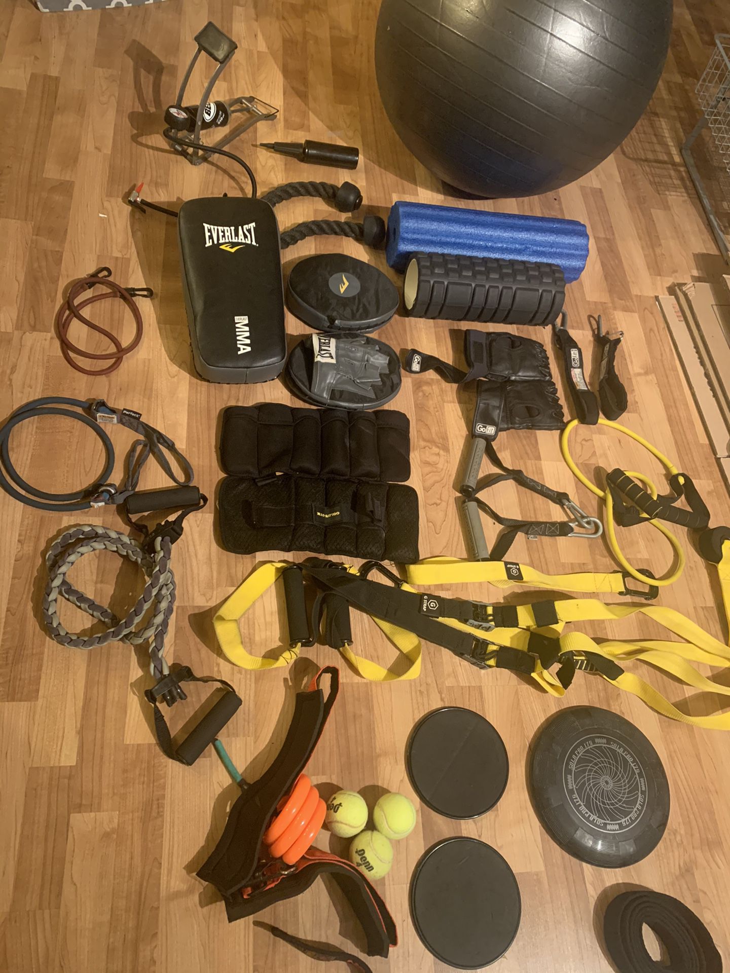 Fitness equipments, Fitness gadgets ($300 value)