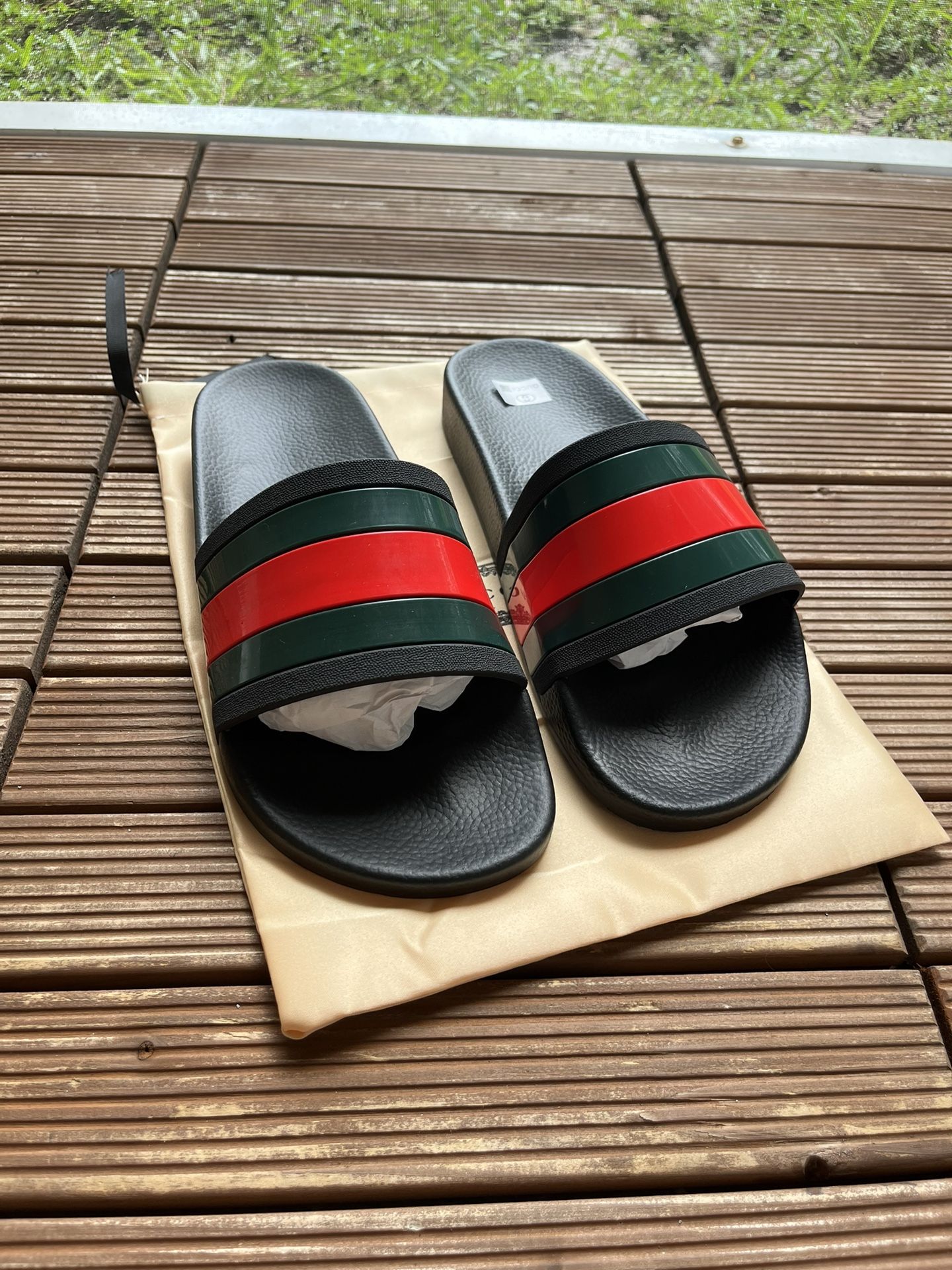 Gucci Slides (Size 10/10.5)