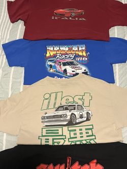 Car T-shirts (all 4)