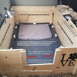 Goldendoodle Whelping Box