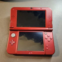 New Nintendo 3DS XL Ruby Red Color 