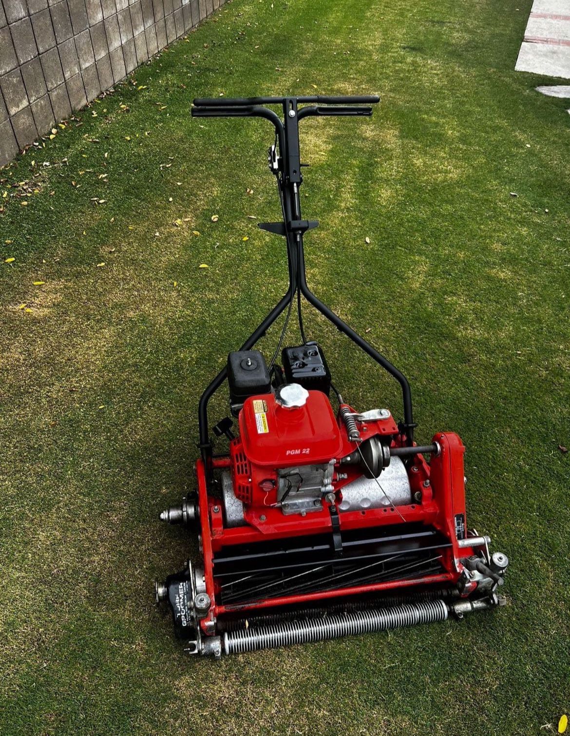 Jacobsen PGM 22 Walk Behind Reel Mower with Groomer