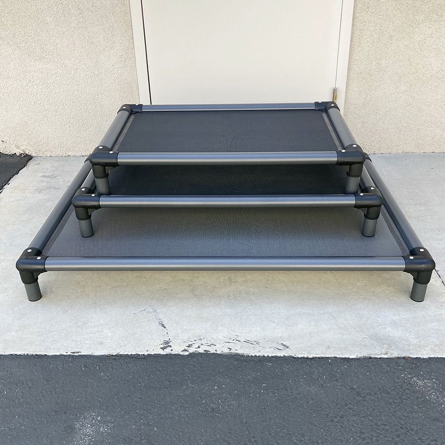 (NEW) Heavy Duty Raised Dog Bed Cot (Medium $50, Large $60, X-Large $70) Elevated Pet Bed Indoor Outdoor
