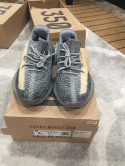 Ash Blue Yeezy 350