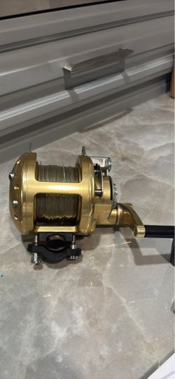 AVET EX 4/02 TWO SPEED Gold Conventional Fishing Reel-GREAT TUNA