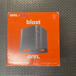 Onn Roku Wireless 10” Subwoofer Home Theater 