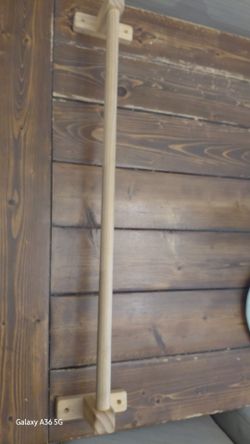 Montessori Toddler 33 1/5 pull up bar dance bar wood