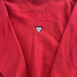 Vintage 90s Guess Red Sweater