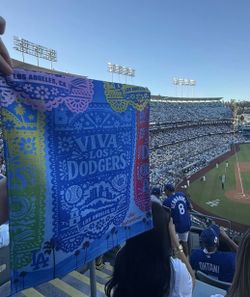 2026 Los Angels Dodgers NLCS Game 4 SGA Towel Size 15*18