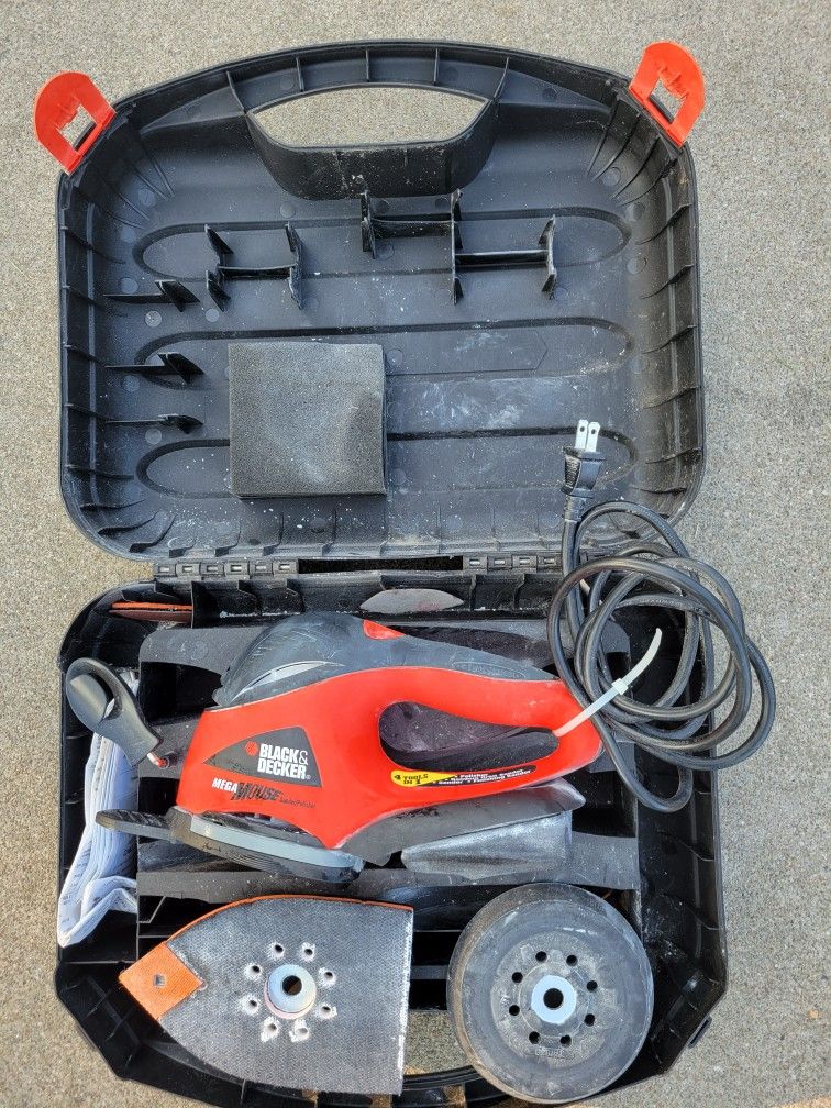 Black & Decker Mega Mouse Sander/Polisher