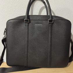 Michael Kors Leather Messenger Bag