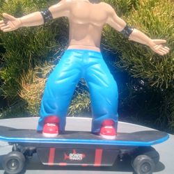 PLANET TOYS BOARD SHARKS RC SKATEBOARDER