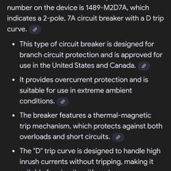 7 Amp Circuit Breakers