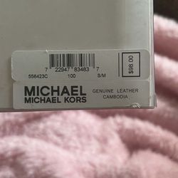Michael kors belt (white) brand new