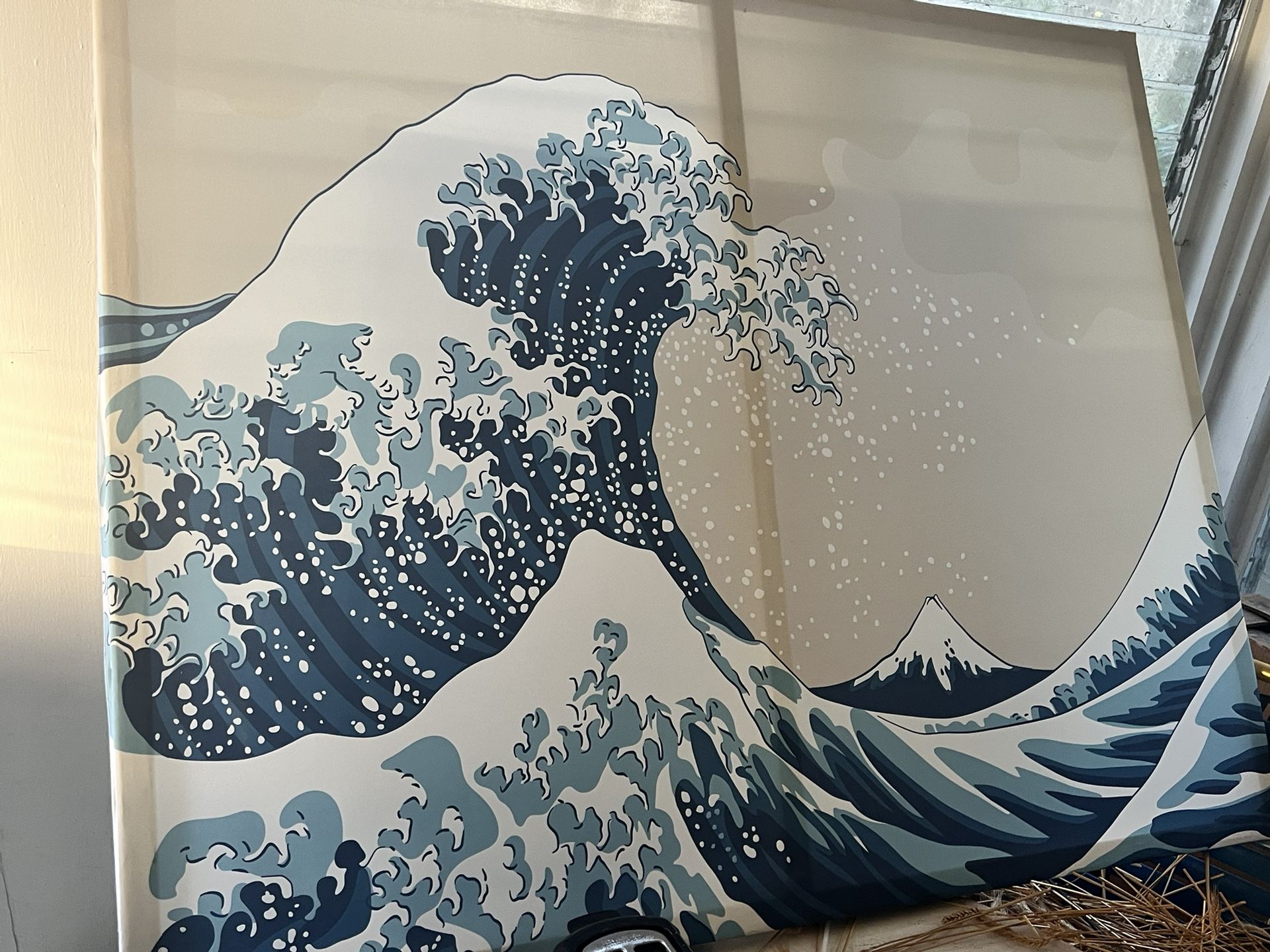 Beach ๐๏ธ ๐๏ธ Themed Wall Art.๐ผ๏ธ Well Built-Wood frame With Canvas ๐ผ๏ธ Canvas!!