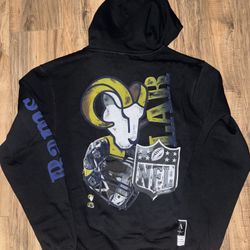 New Men’s Size Medium Los Angeles Rams Hoodie 
