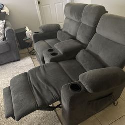 Electric Reclining Sofa