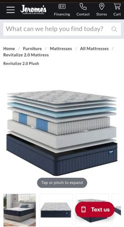 Jerome's Revitalize 2.0 Plush Mattress