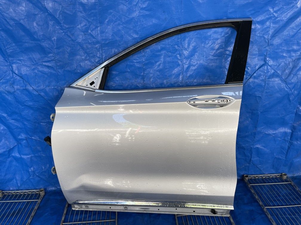 19-21 INFINITI QX50 FRONT LEFT DRIVER SIDE DOOR ASSEMBLY SILVER K23